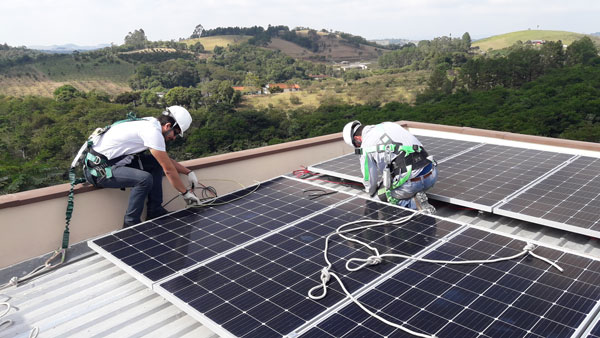Instalação de sistema solar fotovoltaico em Santa Izabel — 5,44 kWp — Implasolar